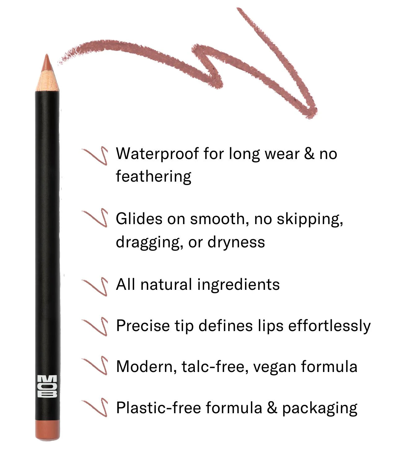 Smooth Precision Waterproof Lip Liner